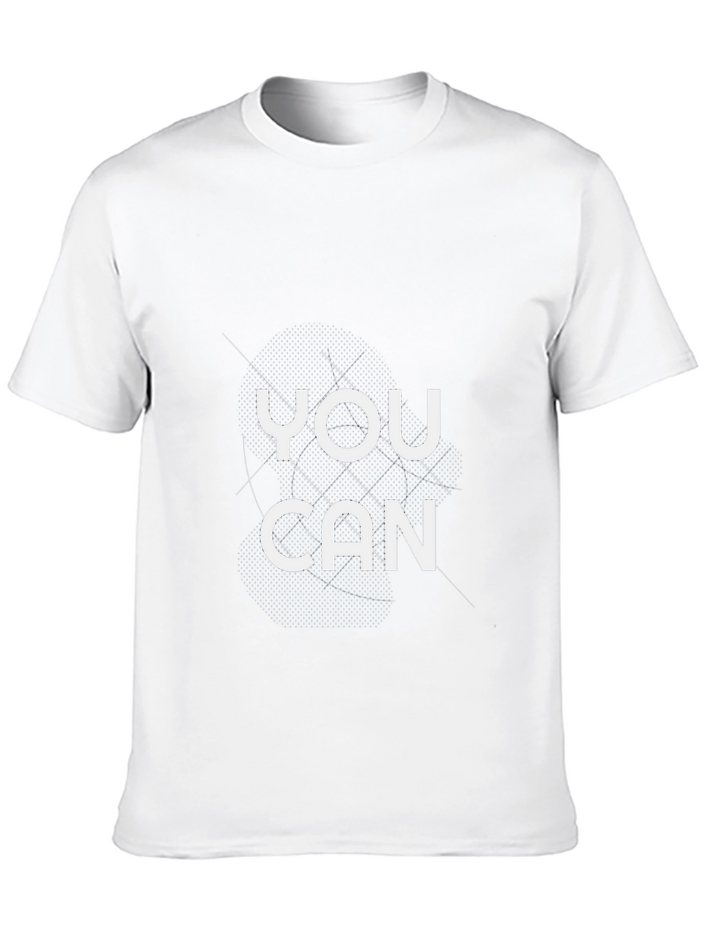 You Can Graphic Tee - Motivational Black T-Shirt