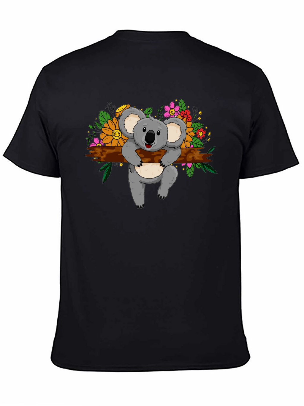 Cute Koala Floral T-Shirt