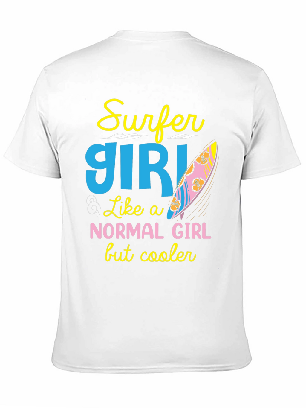 Surfer Girl T-Shirt - Cool & Unique Design