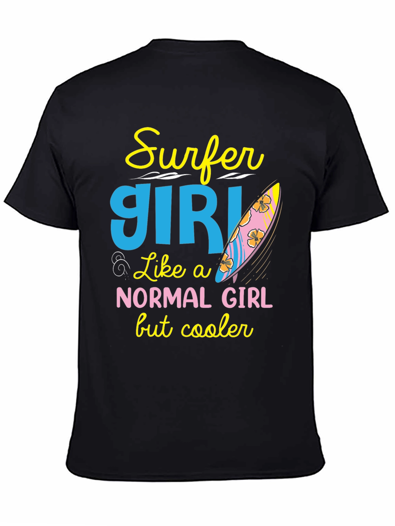 Surfer Girl T-Shirt - Cool & Unique Design