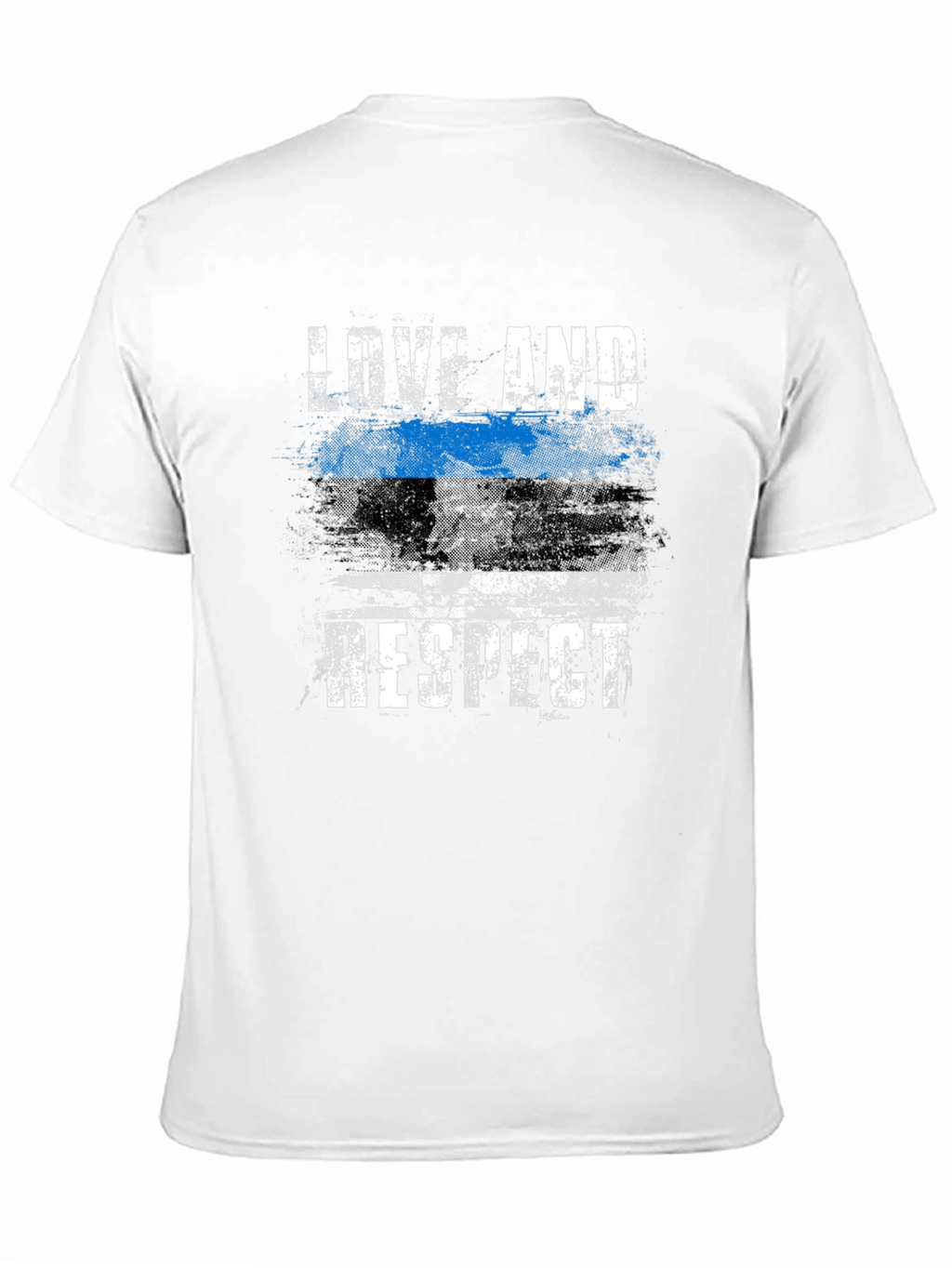 Love And Respect Thin Blue Line T-Shirt