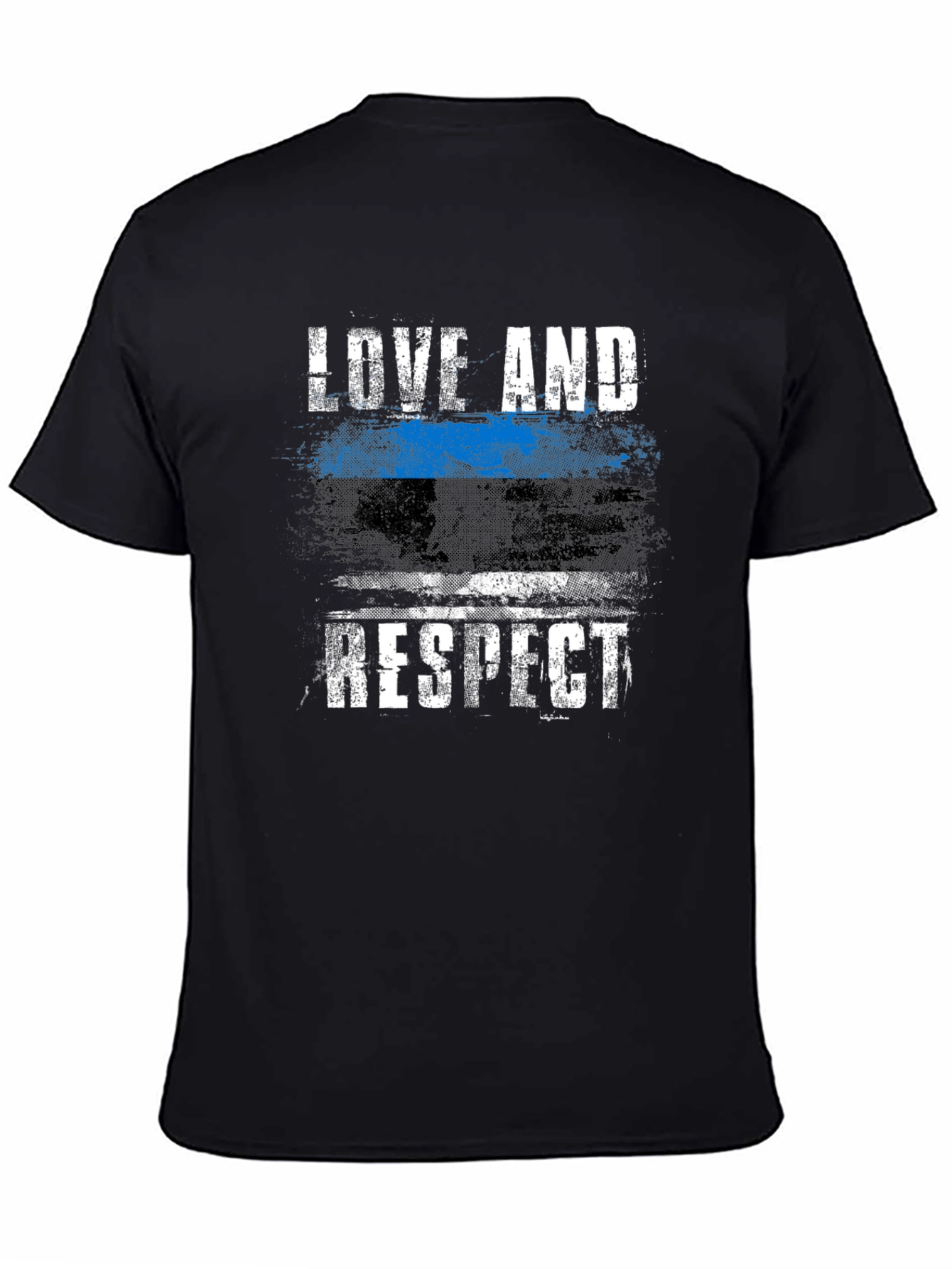 Love And Respect Thin Blue Line T-Shirt