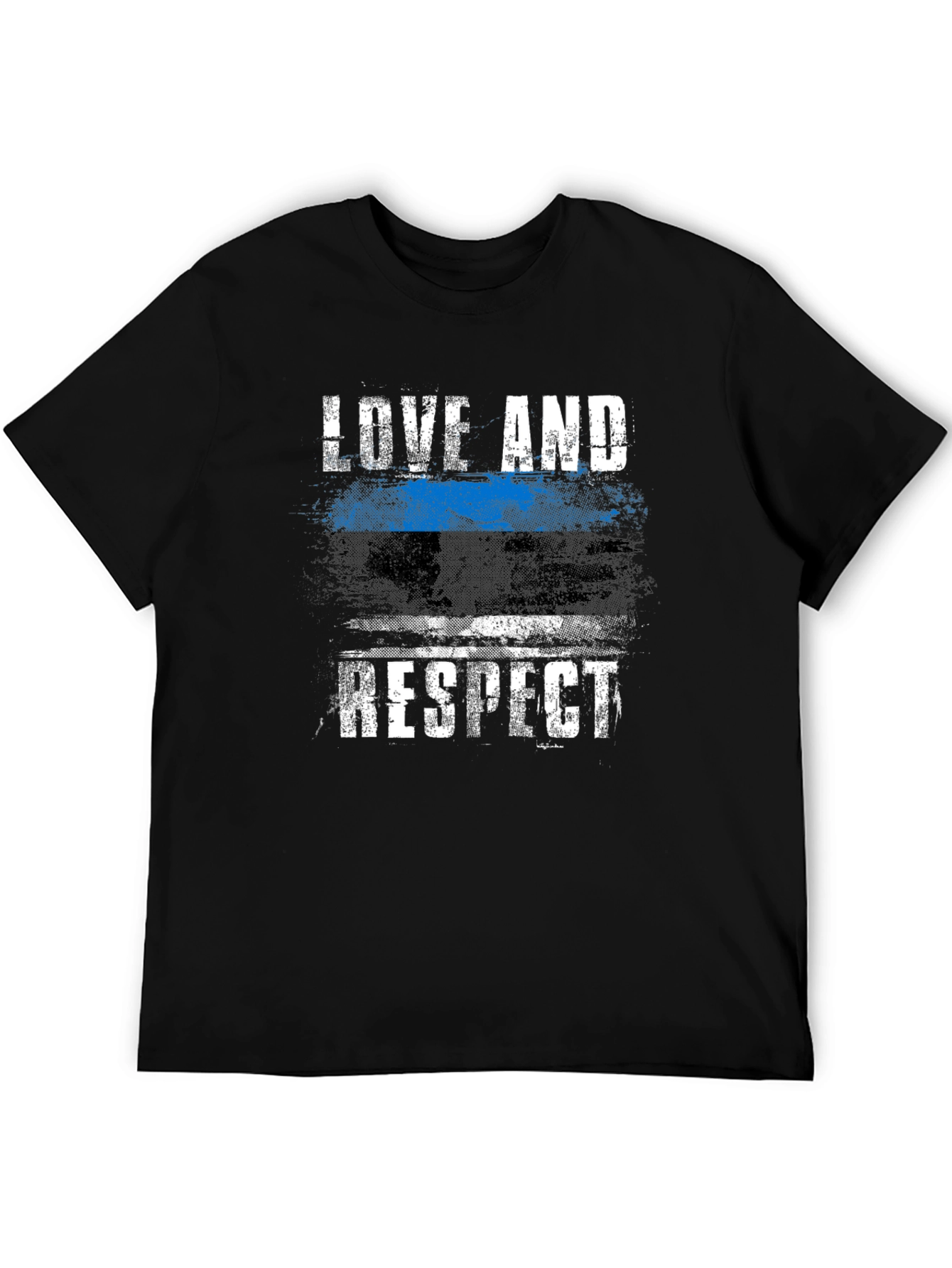 Love And Respect Thin Blue Line T-Shirt