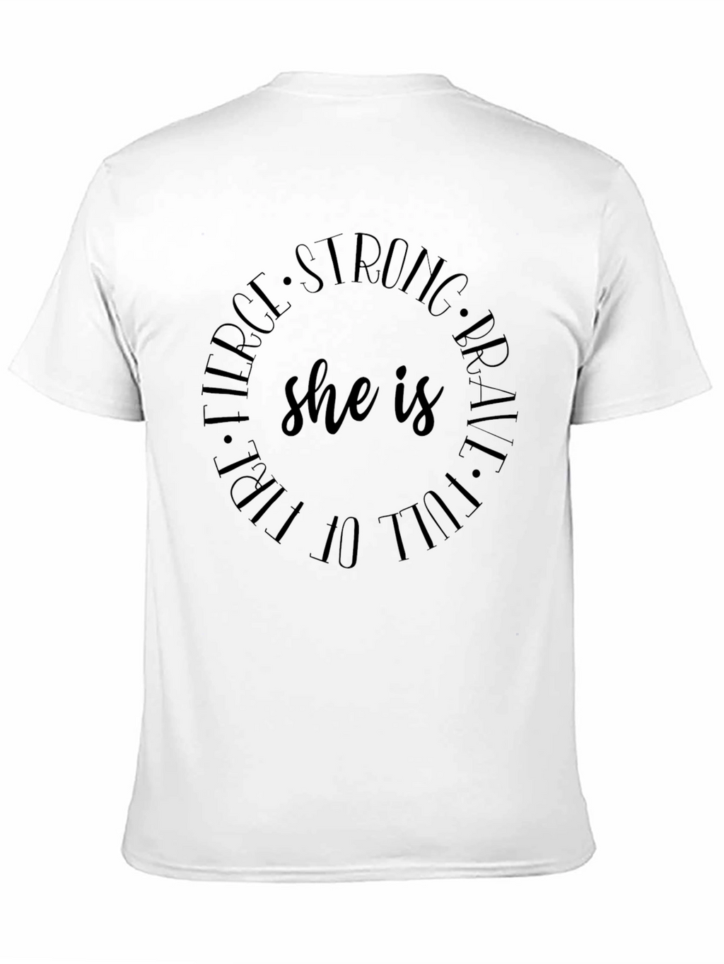 Fierce Strong Womens Graphic T-Shirt