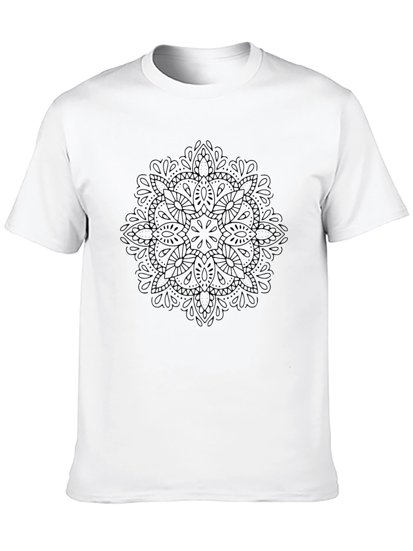Black Mandala Graphic Tee