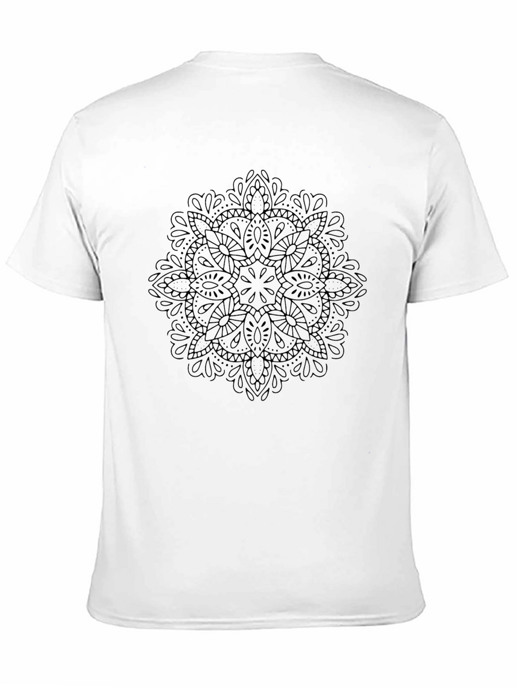 Black Mandala Graphic Tee