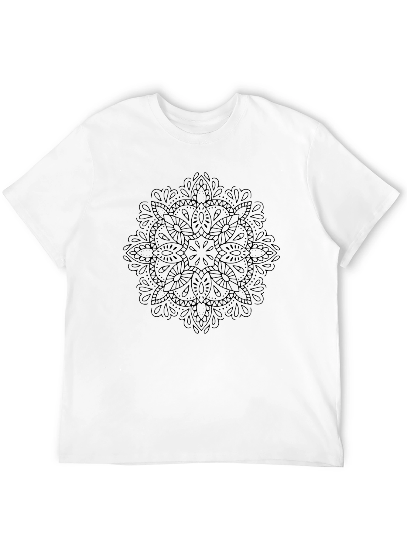 Black Mandala Graphic Tee