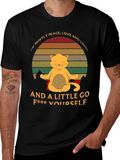 Peace Love & Light Cat Graphic Tee