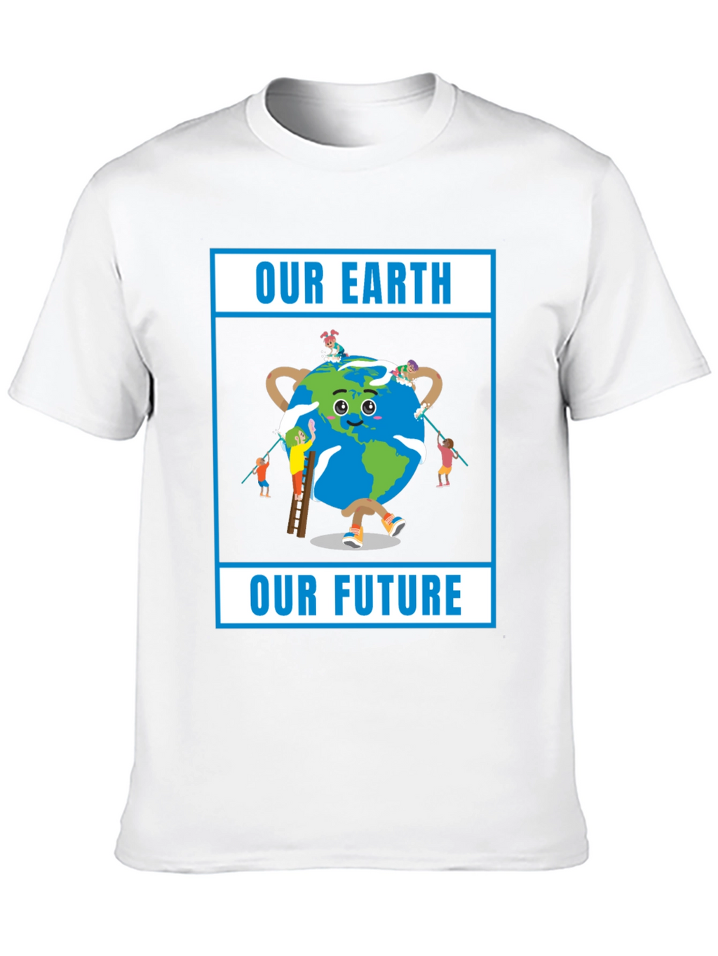 Our Earth Our Future Black T-Shirt