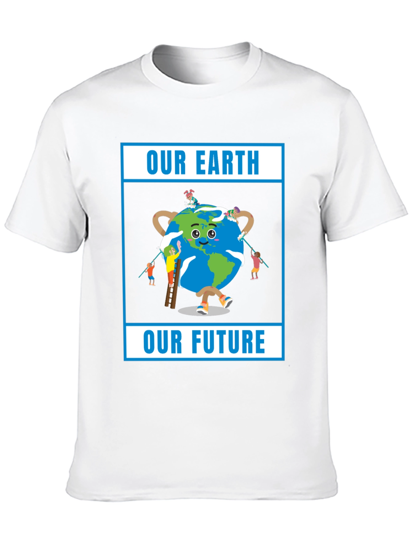 Our Earth Our Future Black T-Shirt
