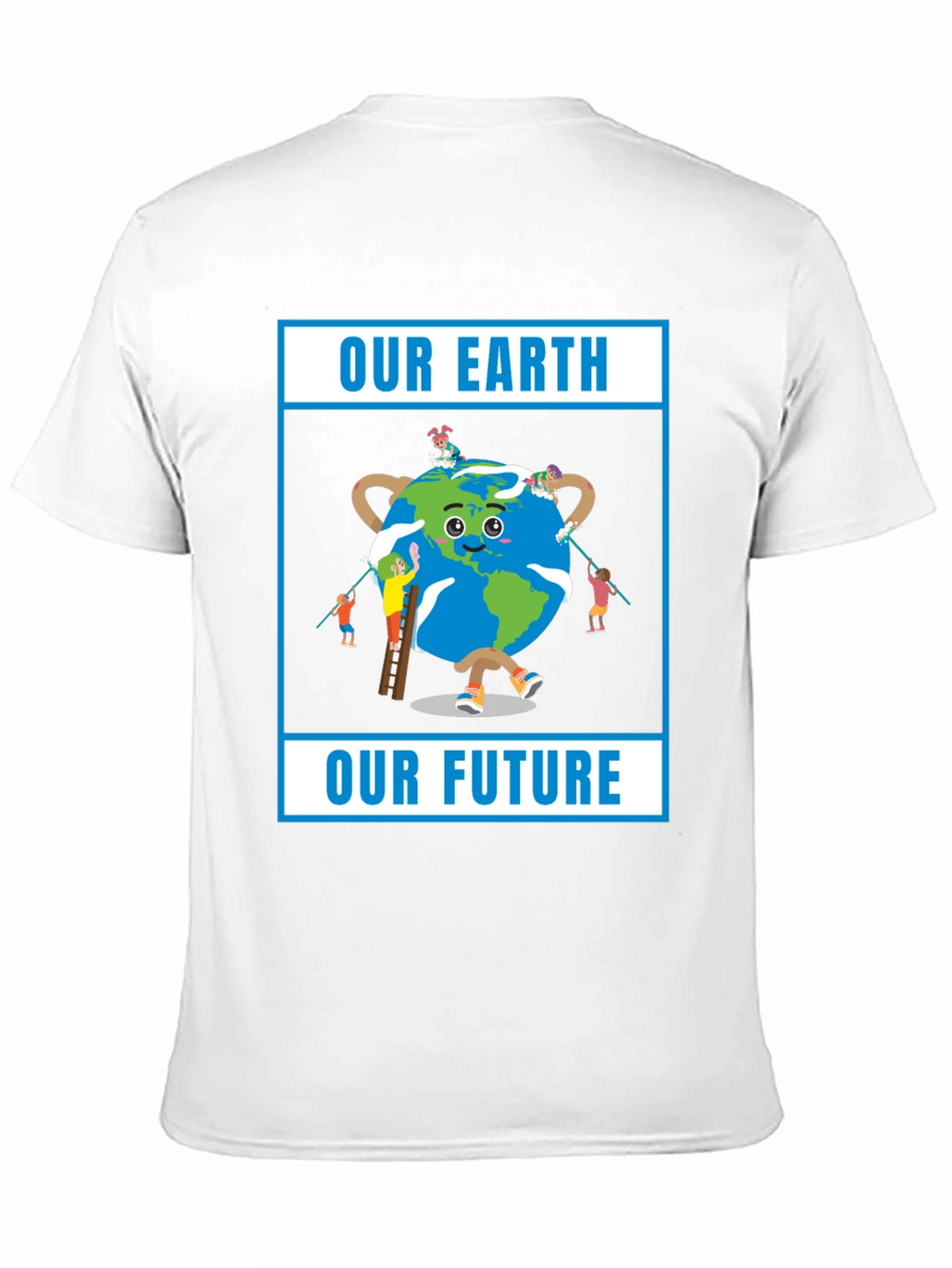 Our Earth Our Future Black T-Shirt