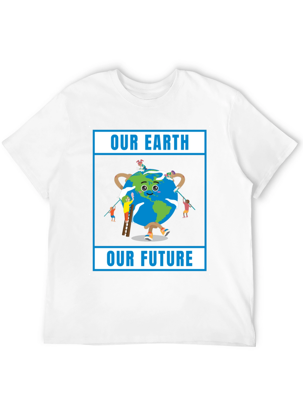 Our Earth Our Future Black T-Shirt