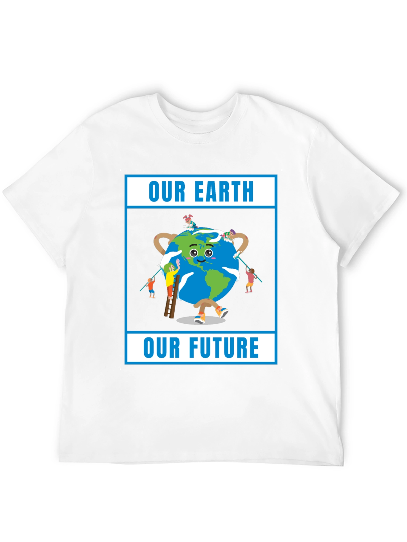 Our Earth Our Future Black T-Shirt