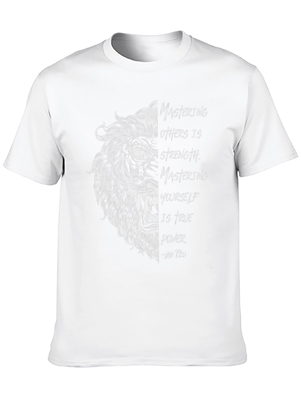Lion Art T-Shirt | Motivational Tee