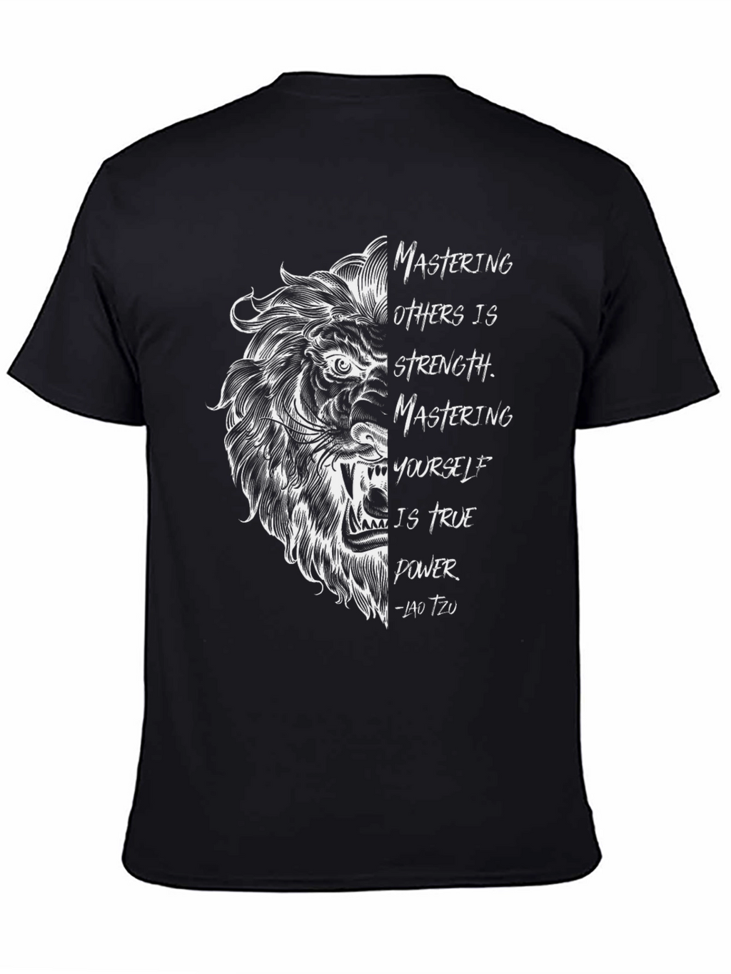 Lion Art T-Shirt | Motivational Tee