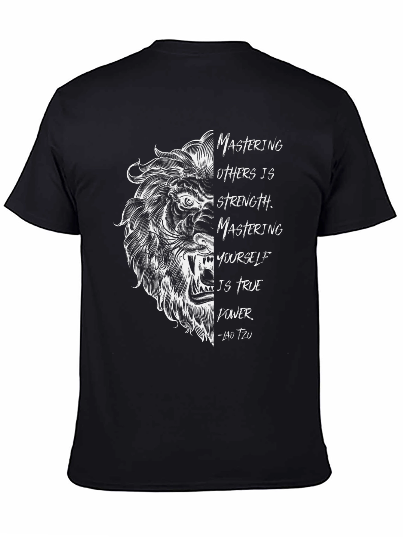 Lion Art T-Shirt | Motivational Tee