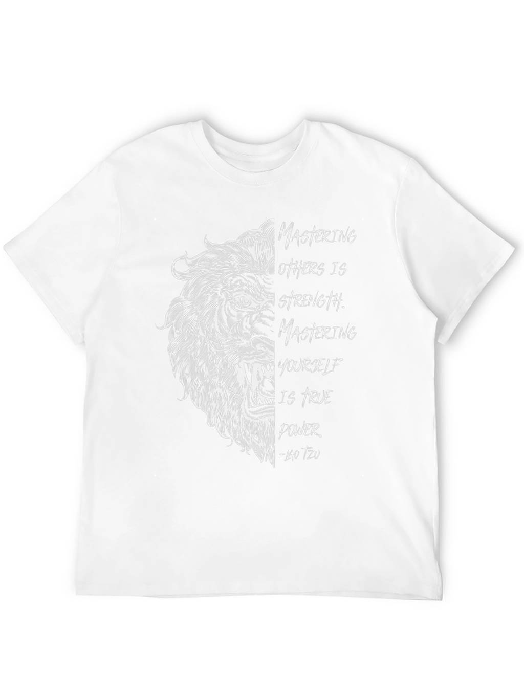 Lion Art T-Shirt | Motivational Tee