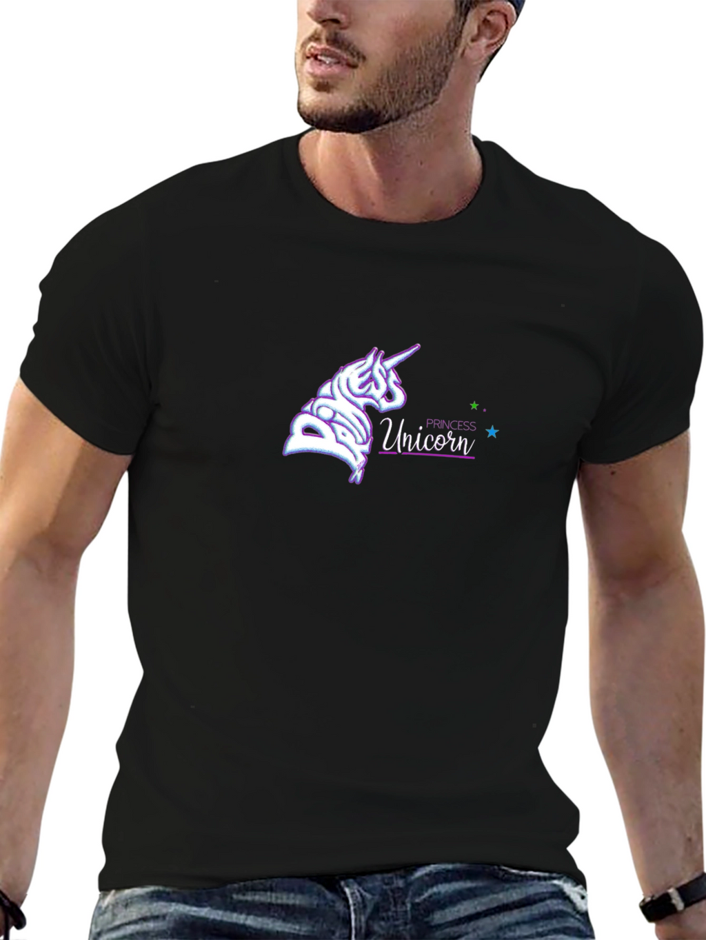 Princess Unicorn Graphic Tee