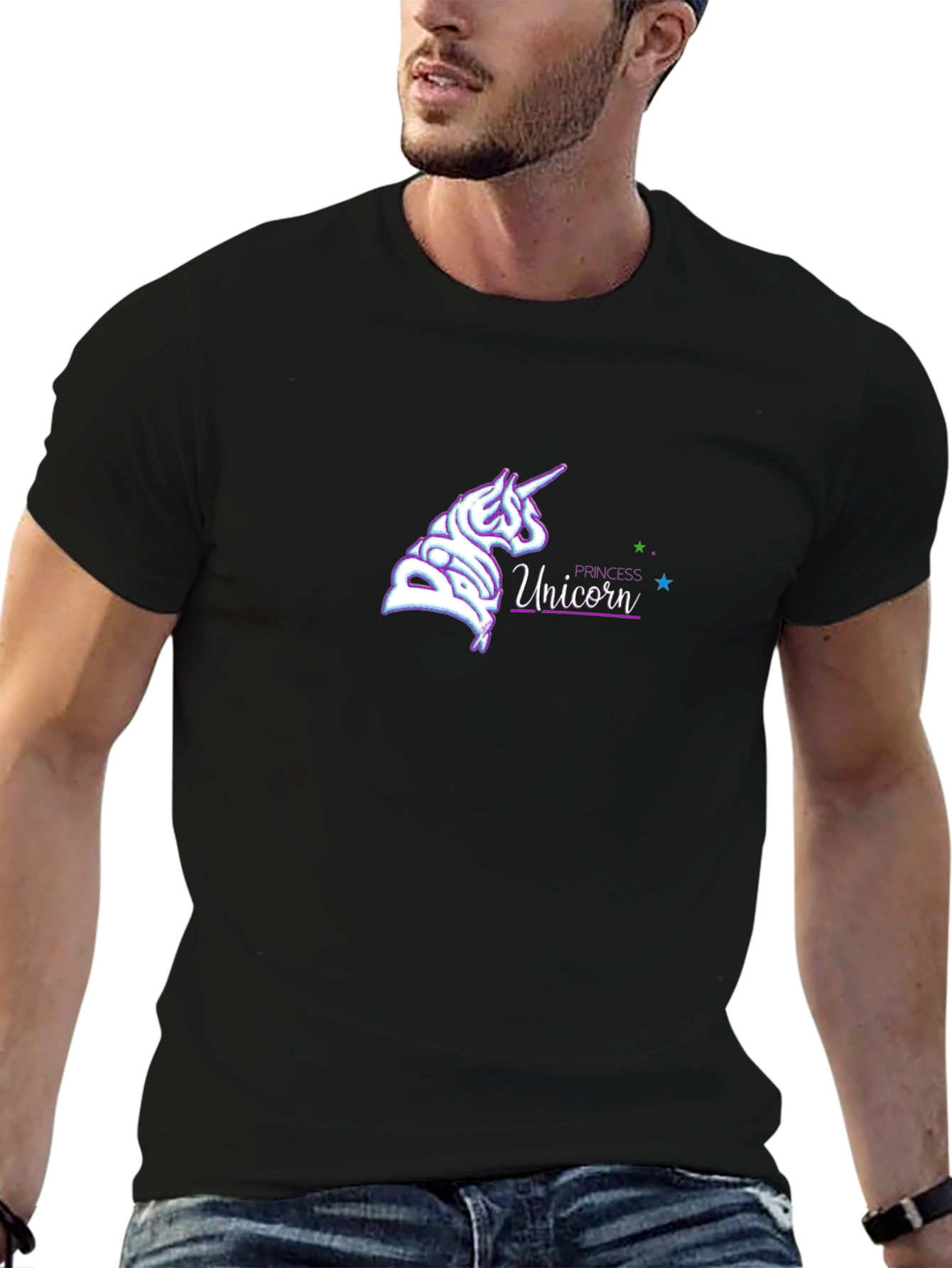 Princess Unicorn Graphic Tee