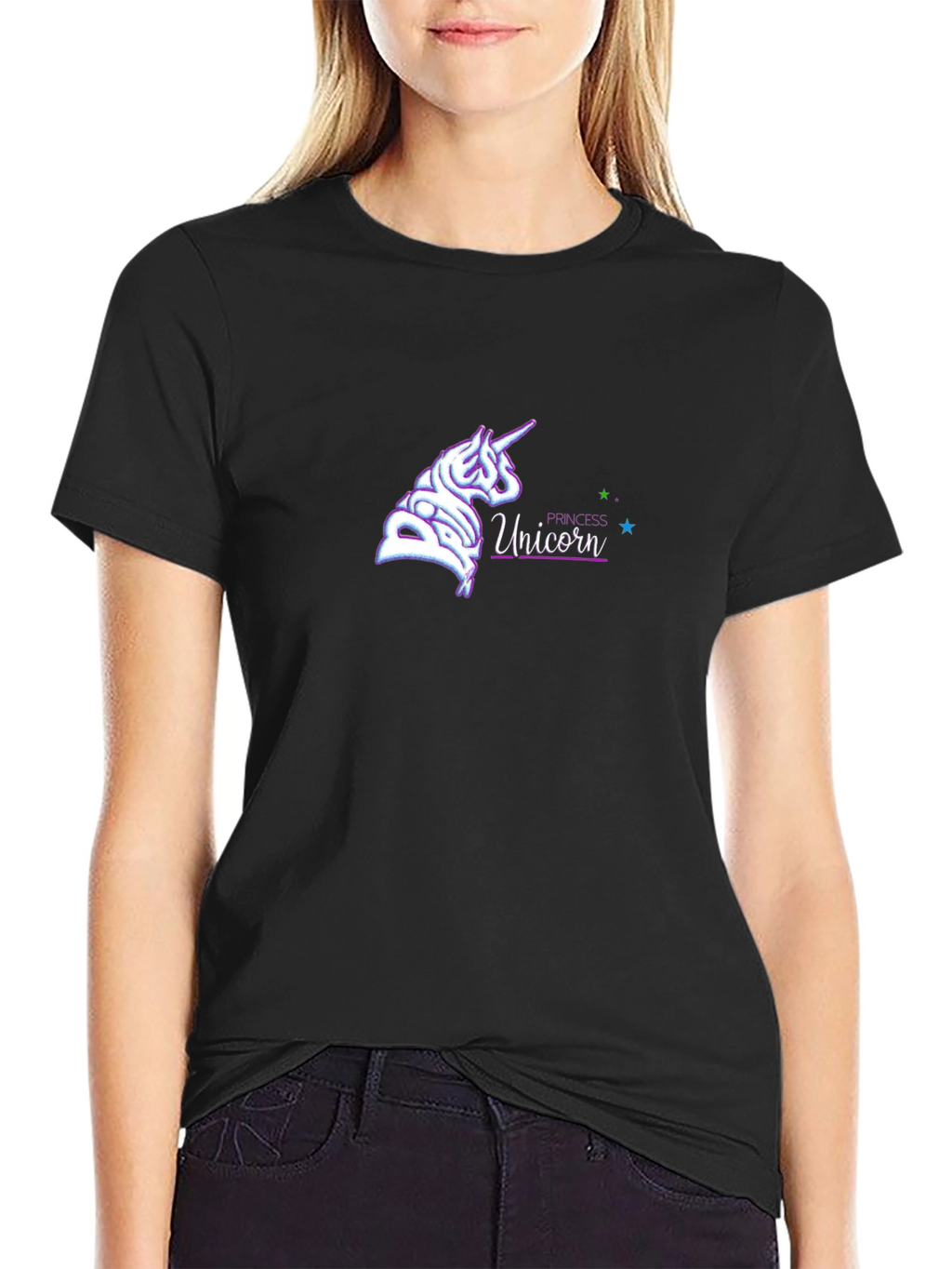 Princess Unicorn Graphic Tee