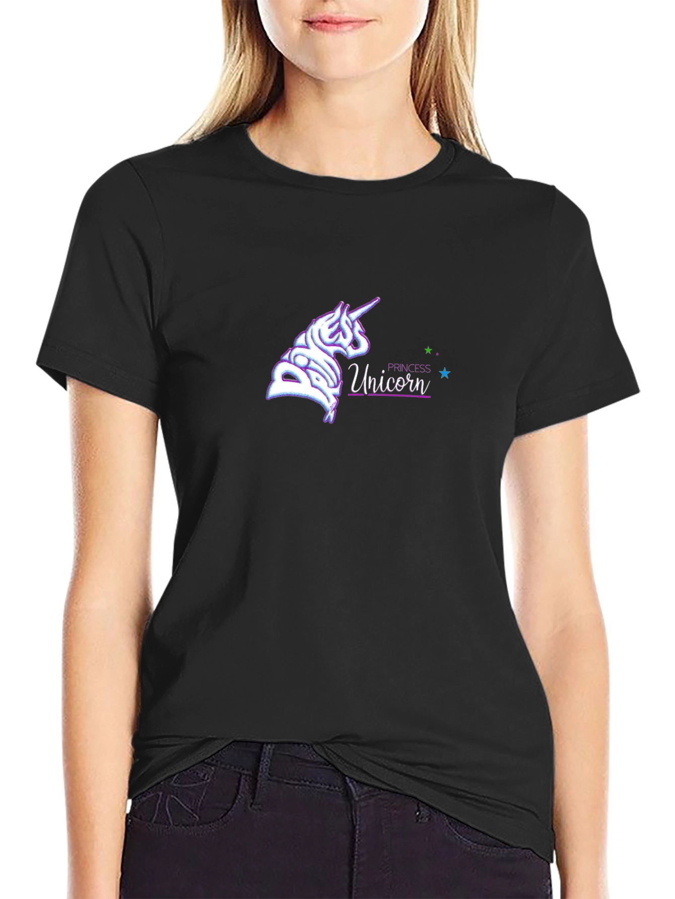 Princess Unicorn Graphic Tee