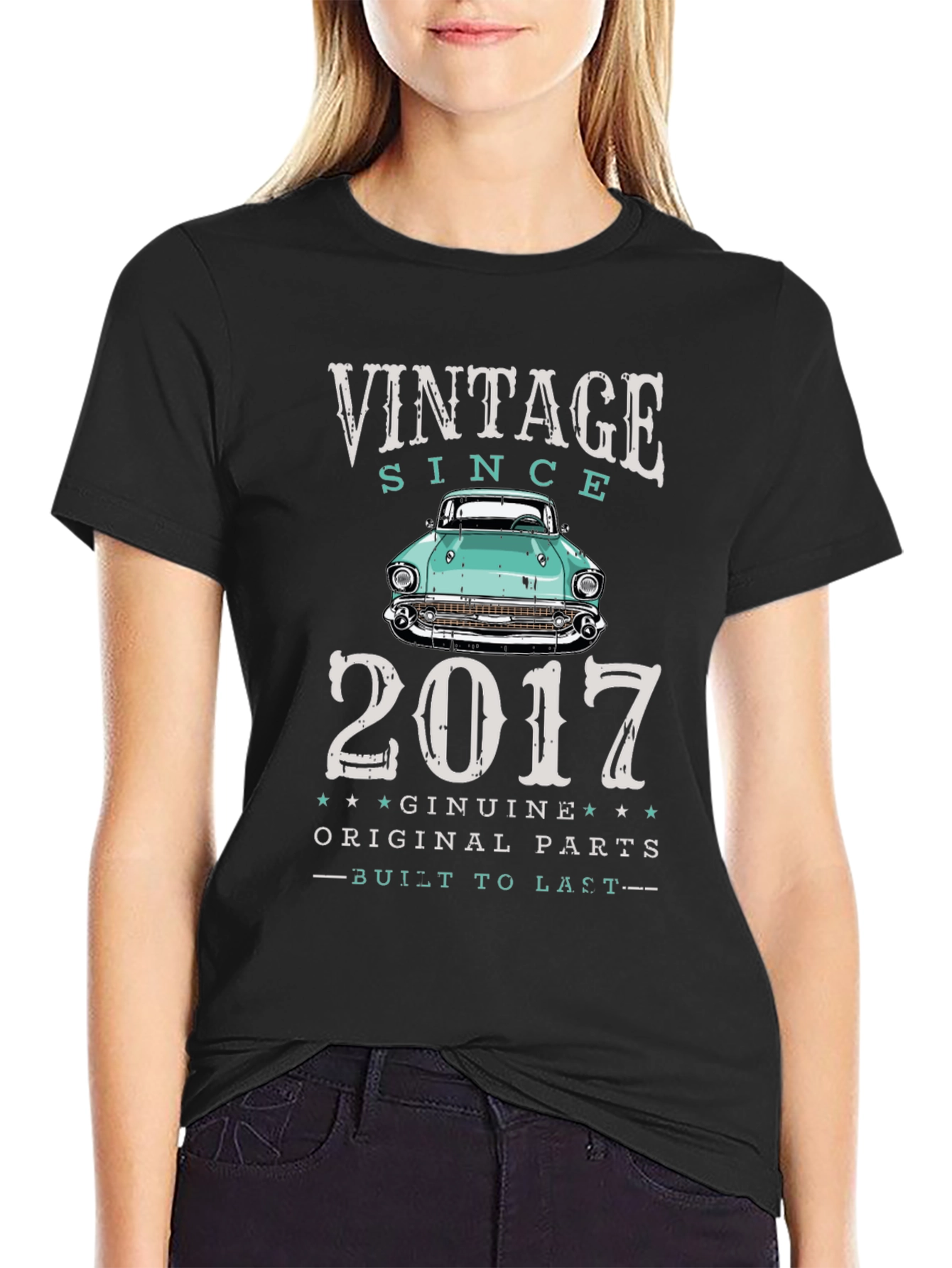 Vintage Since 2017 Car T-Shirt