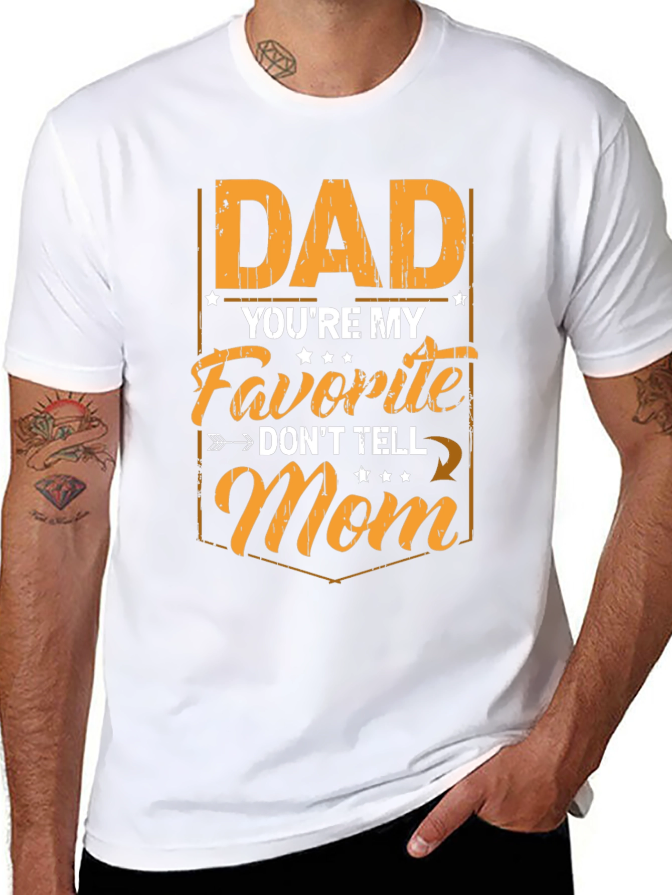 Dad Youre My Favorite Mens T-Shirt
