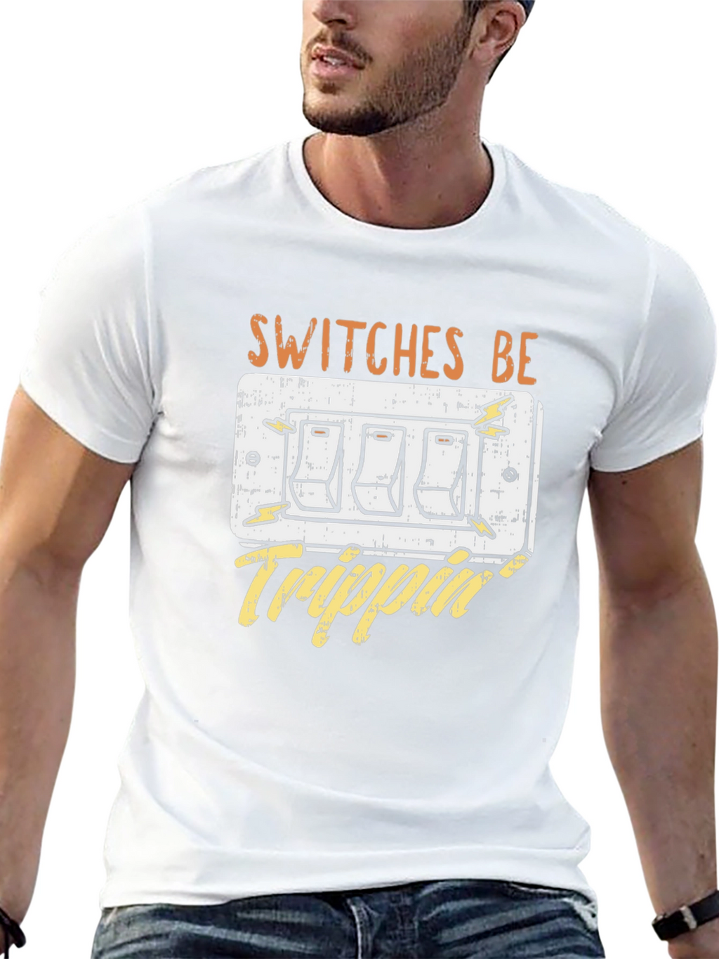 Switches Be Trippin Funny Graphic T-Shirt