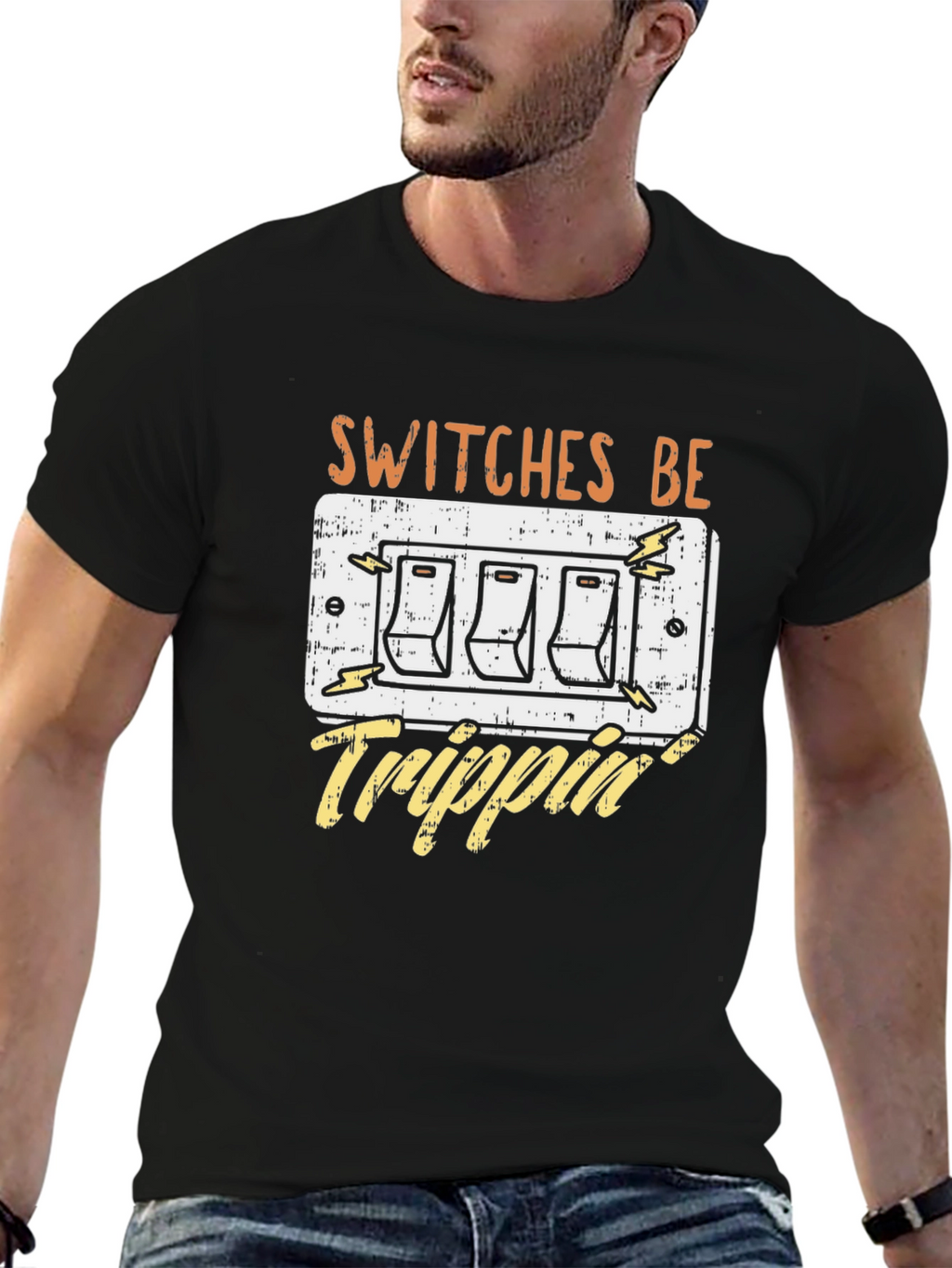 Switches Be Trippin Funny Graphic T-Shirt
