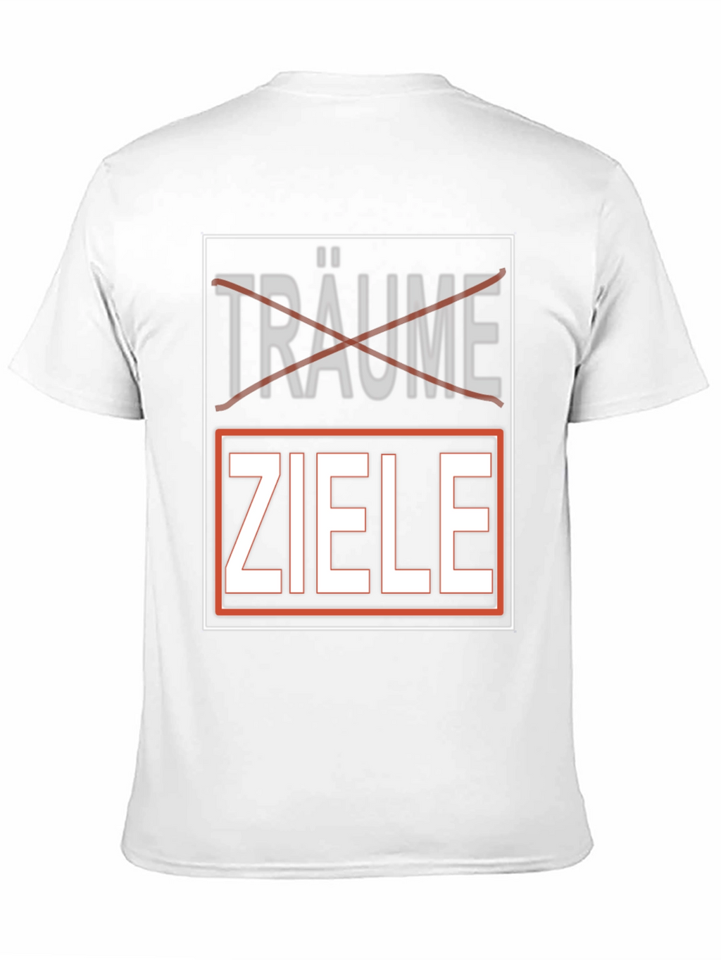 Dreams Goals T-Shirt - German Motivational Shirt