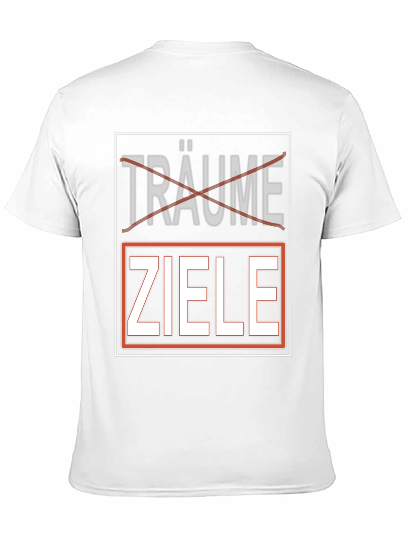 Dreams Goals T-Shirt - German Motivational Shirt