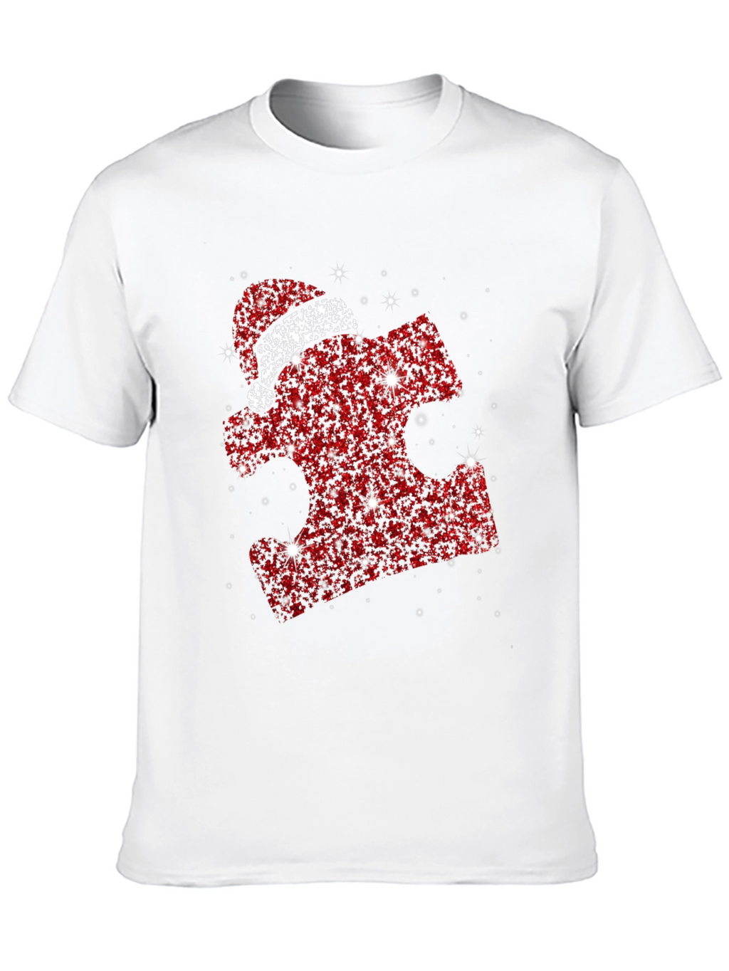 Autism Awareness Christmas Puzzle T-Shirt