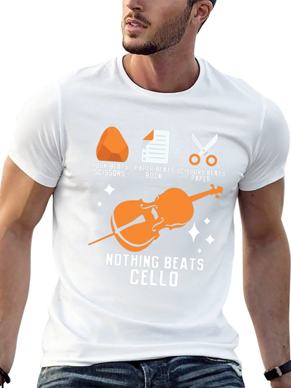 Nothing Beats Cello Funny Music T-Shirt