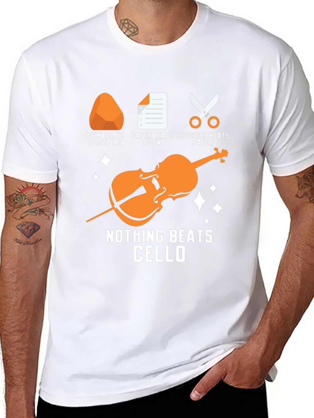 Nothing Beats Cello Funny Music T-Shirt
