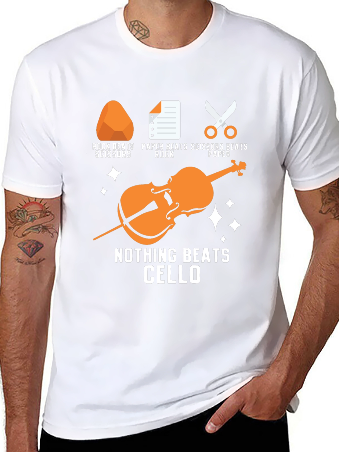 Nothing Beats Cello Funny Music T-Shirt