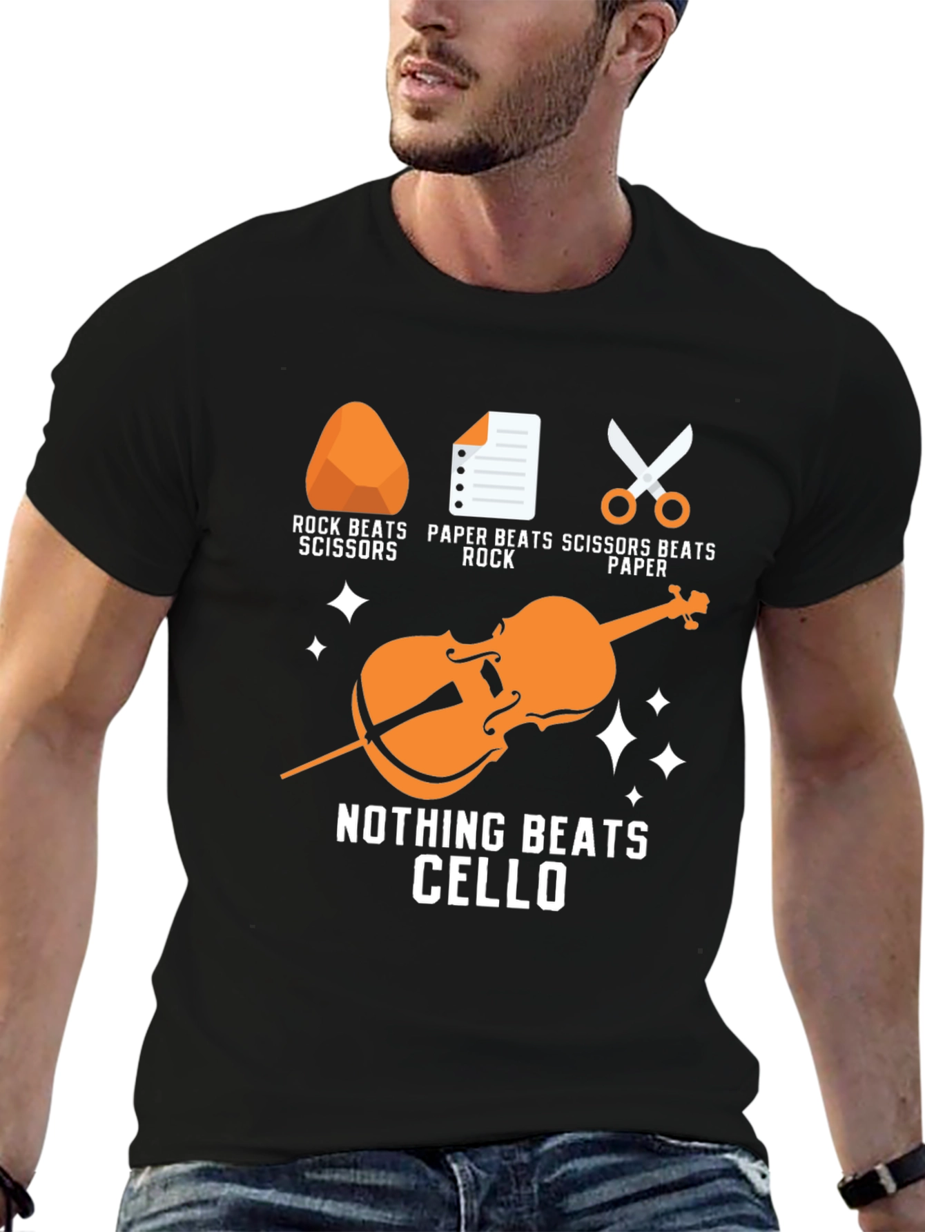 Nothing Beats Cello Funny Music T-Shirt