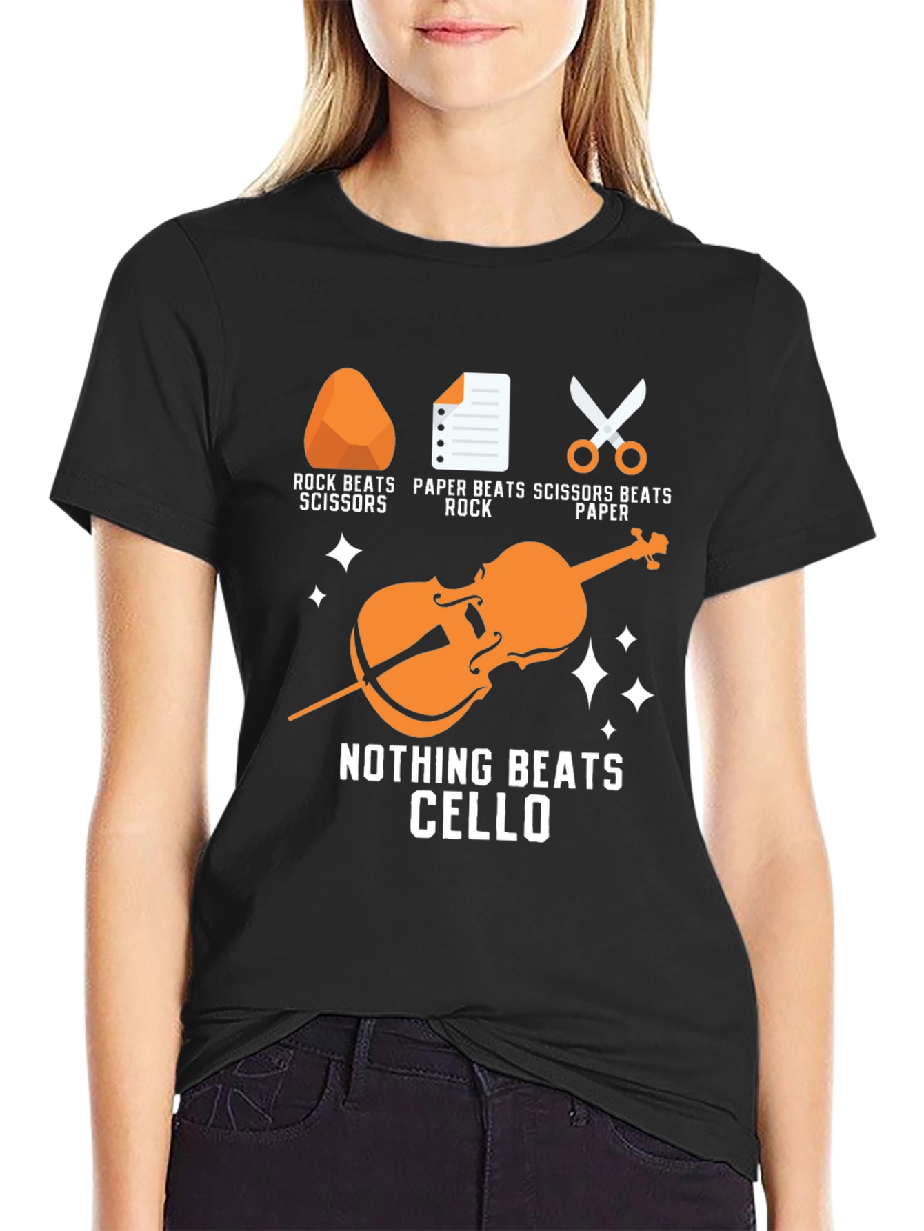 Nothing Beats Cello Funny Music T-Shirt