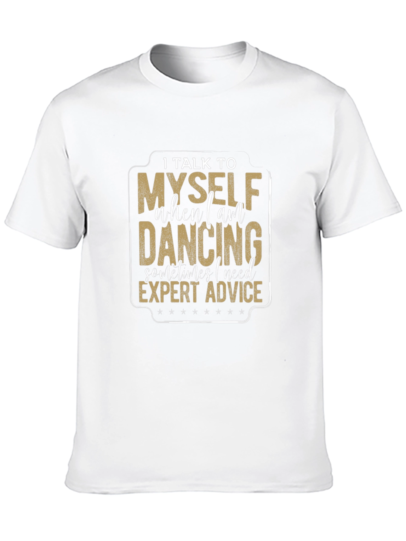 Dancing Expert Advice Black T-Shirt