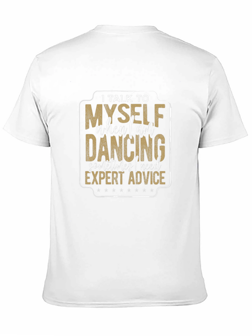 Dancing Expert Advice Black T-Shirt