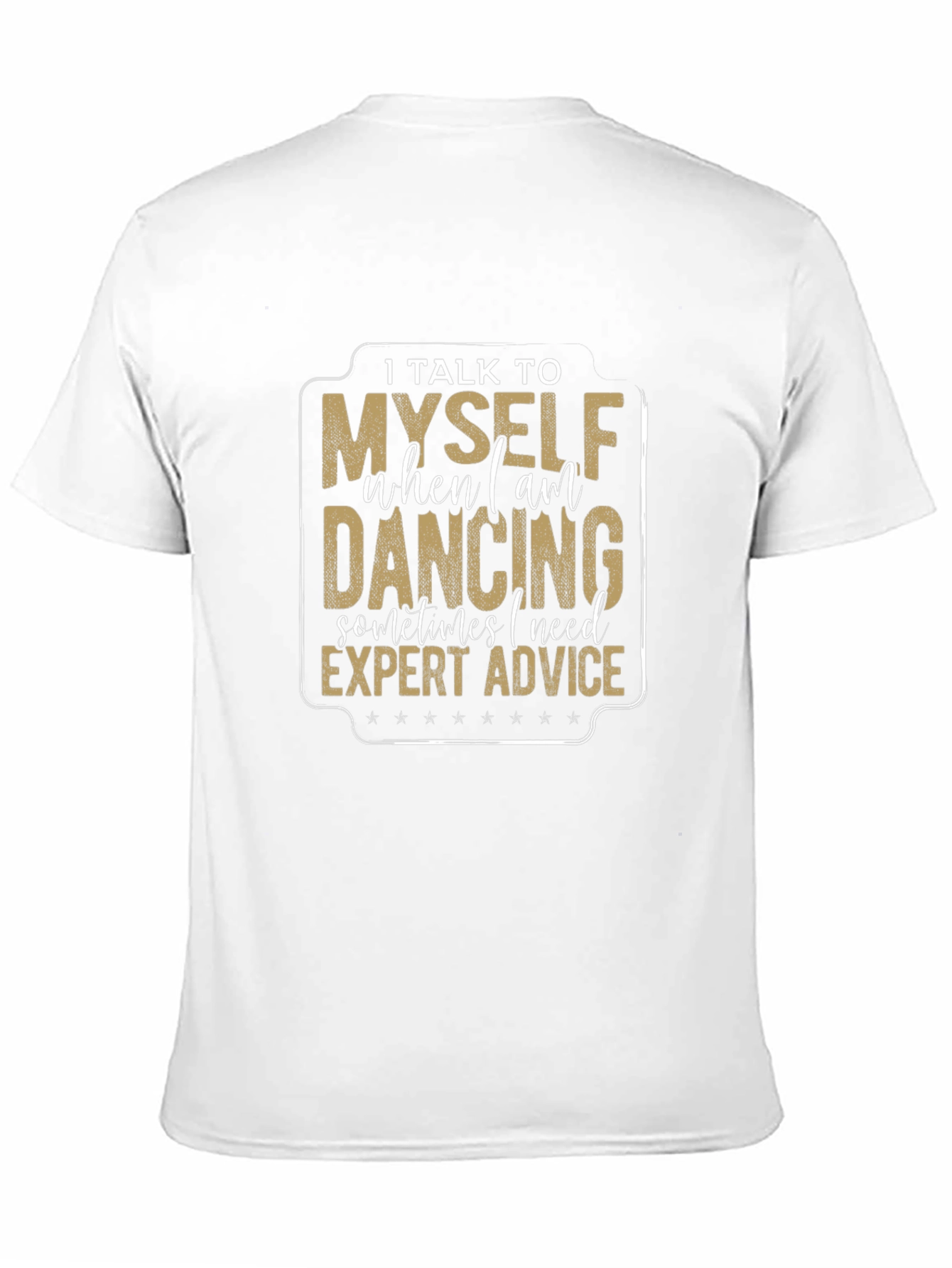 Dancing Expert Advice Black T-Shirt