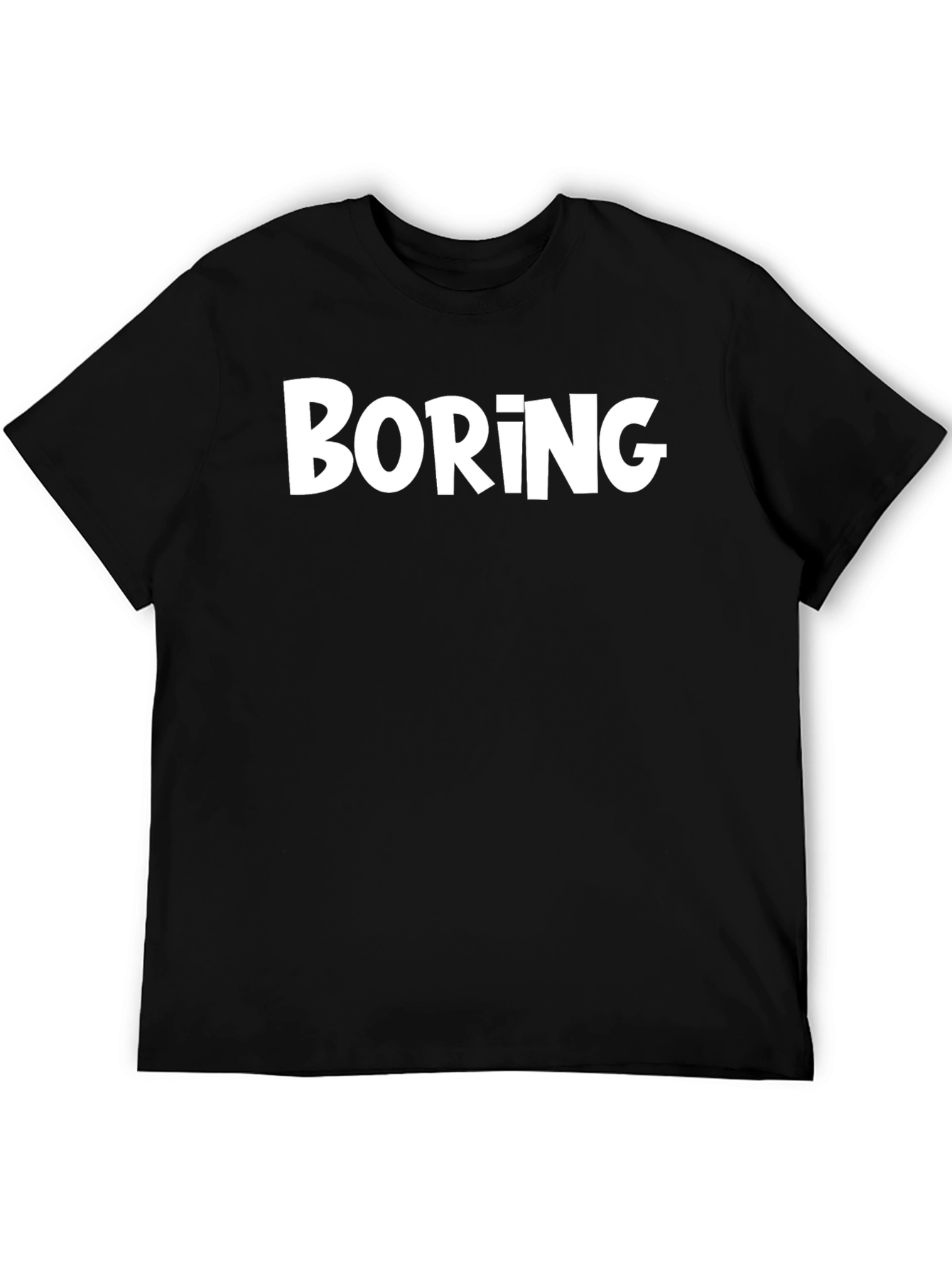 Boring Graphic T-Shirt - Unisex Casual Tee