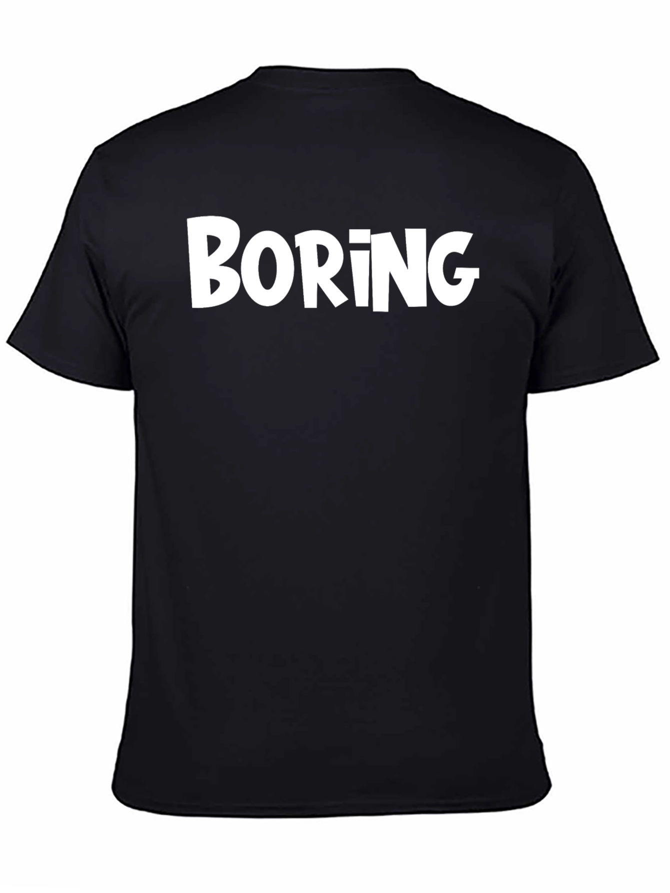 Boring Graphic T-Shirt - Unisex Casual Tee
