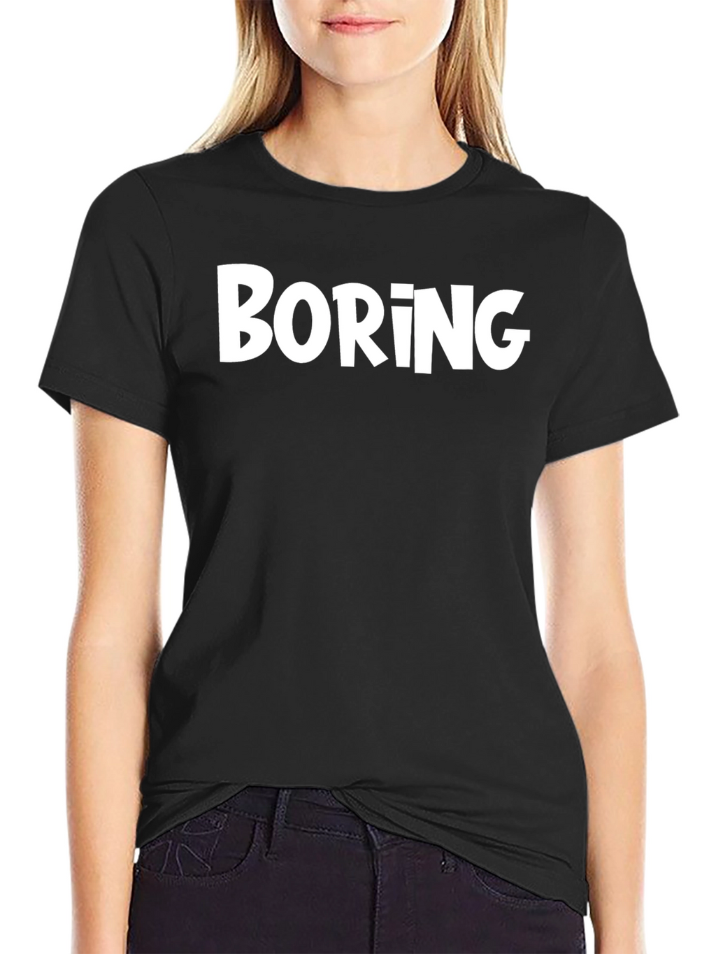 Boring Graphic T-Shirt - Unisex Casual Tee