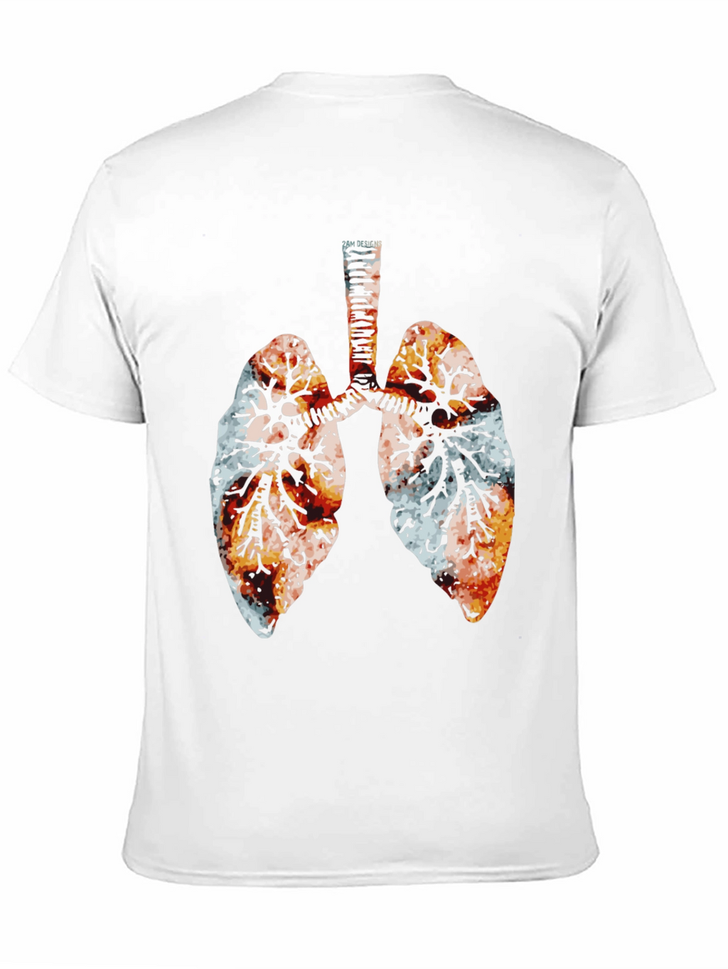 Lung Anatomy Graphic T-Shirt