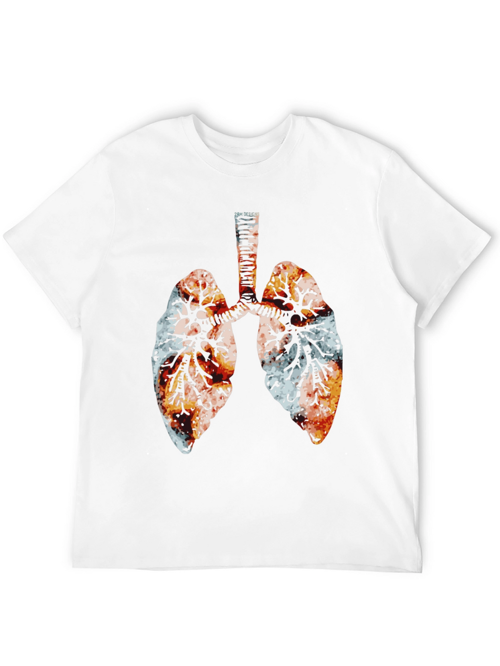 Lung Anatomy Graphic T-Shirt