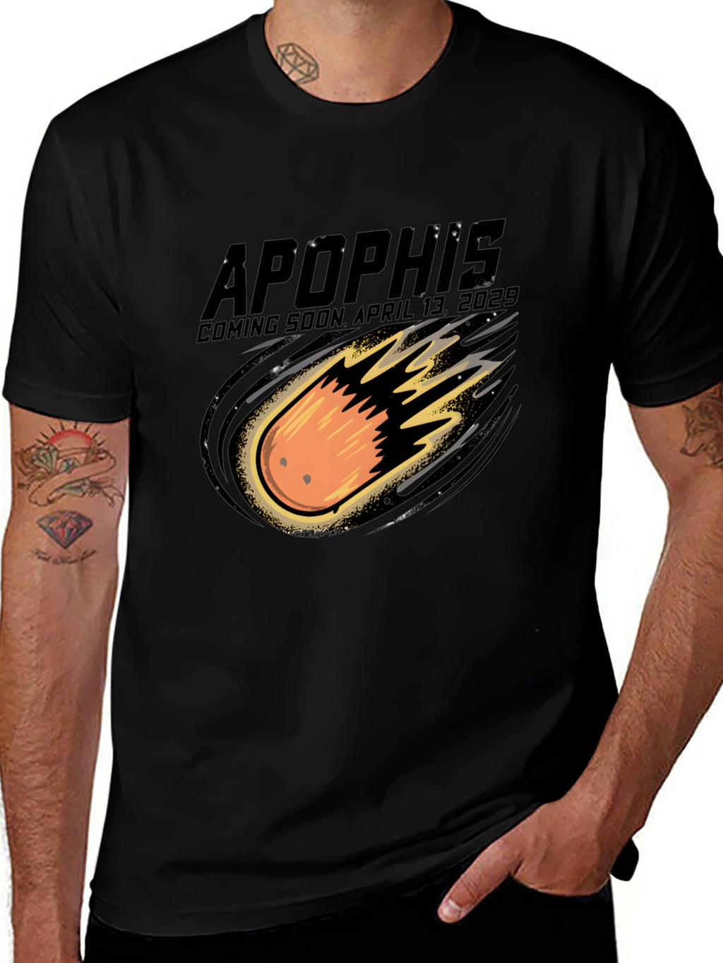 Apophis Asteroid April 2029 T-Shirt