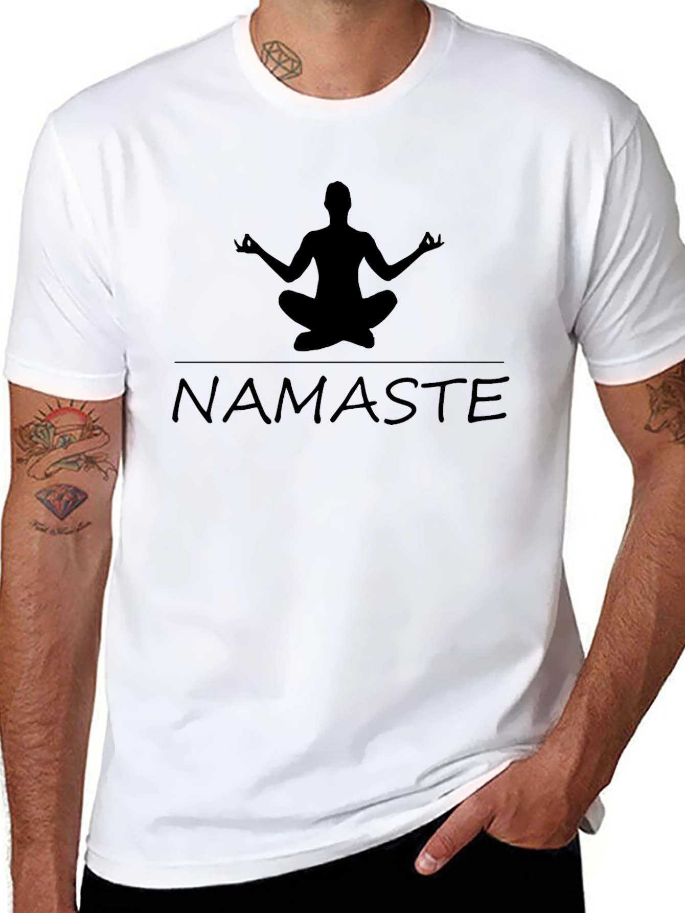 Namaste Yoga Meditation T-Shirt