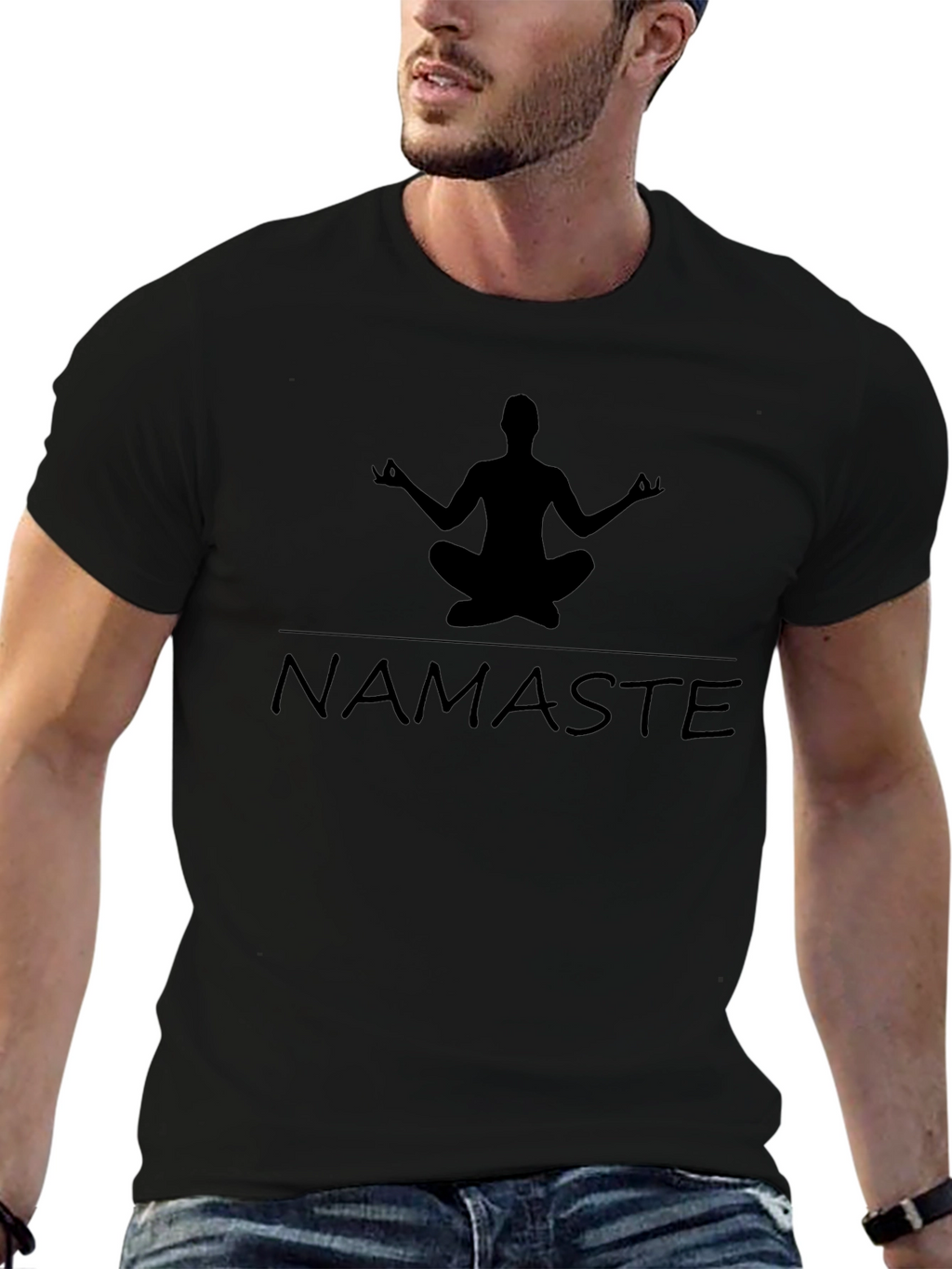 Namaste Yoga Meditation T-Shirt