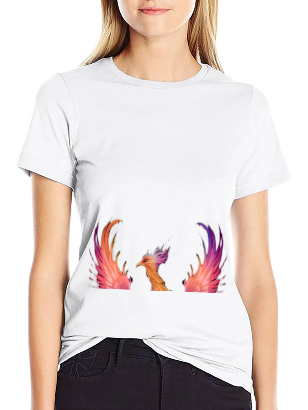 Phoenix Graphic Black T-Shirt