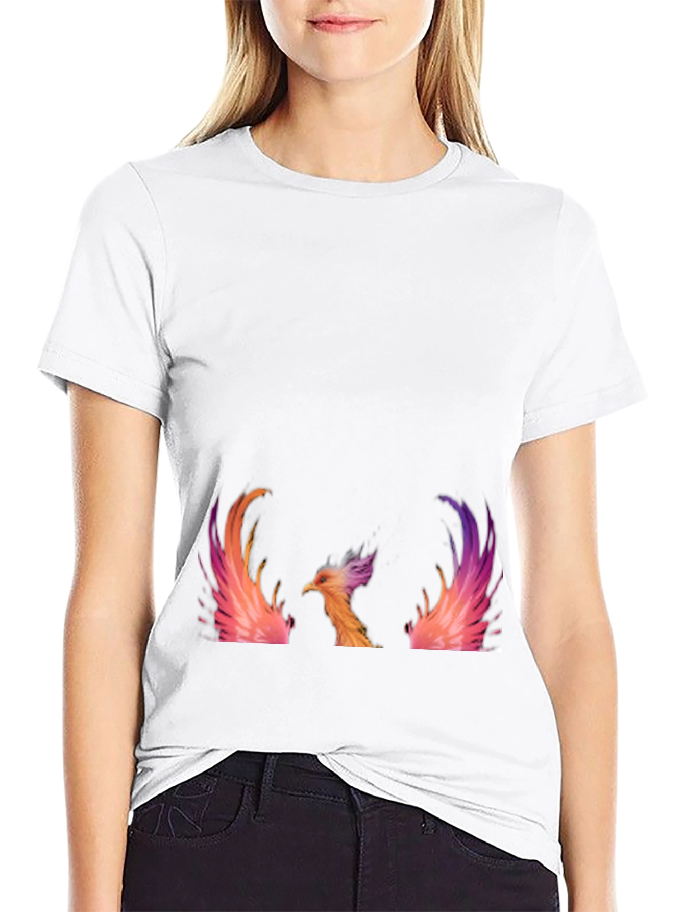 Phoenix Graphic Black T-Shirt